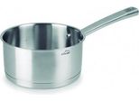 Lacor Stielkasserole Foodie 14X7,5 Cm, Acciaio Inox, Grigio, 14 Cm