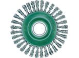 Spazzola Rotonda D.115Mm Spessore Del Filo 0,5Mm Va 6Mm 15000Min-¹ Lessmann