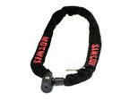 Simson Lucchetto A Catena Lucchetto A Catena D'ingresso 90 Cm X 6 Mm Nero/Rosso