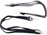 Cinghia Di Tensionamento Widek "Trio"" A 3 Pieghe, Foro Ø 6 E 10 Mm, Nero Bianco/"
