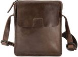 Harold's Pelle Borsa A Tracolla Aberdeen Crossbag Brown Marrone