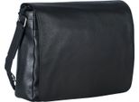 Leonhard Heyden Borsa A Tracolla Laptop Bag Con Scomparto Per Laptop Berlin Messenger Bag Black Nero