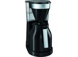 Caffettiera Melitta "Easy Top Ii Therm"" Nera Per 8 Tazze"