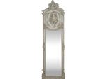 Casa Padrino Specchio Da Parete Barocco Madonna Grigio 55 X H. 175 Cm - Solido E Pesante - Specchio In Stile Antico
