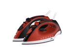 Lentz Ferro Da Stiro A Vapore 2300W 250Ml Serbatoio Acqua 1,9M Cavo Rosso/Nero