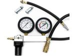 Tester Di Compressione Wiltec Per Motori A Benzina Per La Diagnosi Delle Perdite Nei Cilindri Set In Valigetta Con Adattatori Misuratore Di Compressione Tester Di Compressione