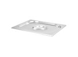 Vidaxl Coperchio Per Contenitori Gn 1/2 2 Pz. Acciaio Inox