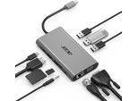 Acer Acer HP.DSCAB.002 Laptop Dock/Port Replicator Usb 3.2 Gen 1 (3.1 Gen 1) Type-C Silver