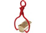 Pinze Forestali Wiltec Per Tronchi D'albero Fino A 450 Mm, Forza Di Trazione 680 Kg, Pinze Per Legname Pinze Di Sollevamento Pinze Di Imballaggio Con 2 Mandrini Di Serraggio