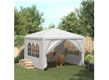 Vidaxl Tenda Per Feste 3X3 M Bianco
