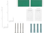 Staffe Di Fissaggio E Accessori Set Di Montaggio Per Il Montaggio A Soffitto E A Parete Per La Foratura Di Tende A Rullo Per Finestre Kit 1