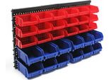 Scatole Wiltec In Plastica Da 30 Pezzi. 18 Scatole Piccole E 12 Grandi, Scatole Di Immagazzinamento, Scatole Di Smistamento, Riviste Per Minuteria