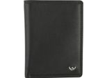 Golden Head Porta Carte Di Credito Polo Billfold Coin Wallet Black Nero