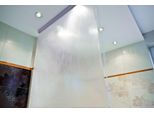 Tenda A Rullo Per Doccia A Semicassonetto 100X240 Cm Modello Milky Drops Extra Narrow
