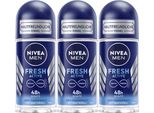 Nivea Men Deo Roll On Active Protect Anti Transpirant 50Ml Confezione Da 3 Pz