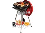 Barbecue A Carbonella 41Cm Rosso/Nero Livoo Doc172R