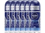 Nivea Men Deo Roll On Active Protect Anti Transpirant 50Ml Confezione Da 6 Pz