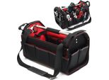 Borsa Porta Attrezzi Wiltec Misura L 33X18,5X25 Cm, Borsa Porta Attrezzi Con Tracolla Regolabile E Maniglia Per Il Trasporto, Scomparti Interni Ed Esterni, Borsa Portaoggetti