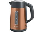 Bosch TWK4P439. Capacità Del Serbatoio Dell'acqua: 1,7 Litri. Potenza: 2400 W. Colore Del Prodotto: Nero, Oro, Materiale Dell'alloggiamento: Ede