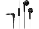 Panasonic RP-TCM55E Cuffia Cablata In-Ear Chiamate/Musica Nero