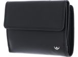 Golden Head Pelle Portafoglio Polo Rfid Protect Ladies Purse Wallet Black Nero