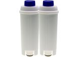 2X Filtro Acqua Per Delonghi Autentica Dinamica Eletta Maestosa Perfecta Primadonna Magnifica S + Gastroback 42619 (14465)