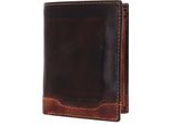 Bruno Banani Pelle Portafoglio Alicante Wallet High With Flap Brown / Cognac Marrone