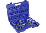 Set Di Strumenti Micrometrici Wiltec, Campo Di Misura 0-100 Mm, Precisione Di Misura 0,01 Mm, Set Di Strumenti In Acciaio Con 4 Micrometri E Custodia