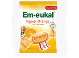 Em Eukal Pastiglie Per La Tosse Zenzero Arancia Senza Zucchero 75G Confezione Da 10