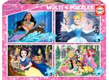 Puzzle Educa - Principessa Disney, 50/80/100/150 Pezzi