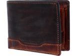 Bruno Banani Pelle Portafoglio Alicante Wallet Quer Brown / Cognac Marrone