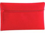 Astuccio Per Matite Quadra Classic Astuccio Per Matite Con Cerniera (2 Pezzi/Confezione) BC4357 (Taglia Unica) (Rosso)