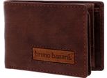 Bruno Banani Pelle Portafoglio Den Haag Wallet Quer With Flap Brown / Cognac Marrone