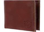 Chiemsee Pelle Portafoglio Malawi Wallet Cognac Marrone