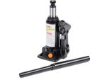 Cric Idraulico Wiltec 2T, Cric A Martinetto Con Funzione Di Rallentamento, Cric Per Auto 158-308 Mm