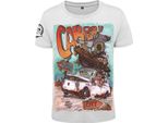 Hotspot Design T-Shirt Carper, M, Bianco, T-Shirt Per Pescatori Di Carpe, 010001502