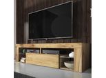 Mobile Tv Selsey Bianko Mobile Tv Basso In Look Legno Lancaster Oak In Piedi 140 Cm