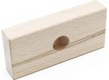 Ricambio Wiltec Per Pressa Per Frutta 6 L - Blocco Pressa - Forato - 130 X 60 X 25 Mm - Per Pressa Per Succo, Pressa Per Mash, Accessori Per Pressa Per Vino