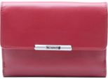 Esquire Pelle Portafoglio Helena Rfid Lady Wallet Red Rosso