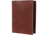 Chiemsee Pelle Portafoglio Malawi High Wallet With Flap Cognac Marrone