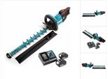 Tagliasiepi A Batteria Makita Duh 502 Rg 50Cm 18V + 2 Batterie 6,0 Ah + Caricabatterie