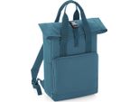Bagbase Zaino Roll-Top Con Doppia Maniglia RW7125 (Taglia Unica) (Blu Medio)