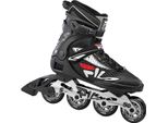 Fila Pattini In Linea Legacy Pro 80, Nero-Argento-Rosso Articolo Assortito Fila Taglia: 43.5,