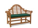Cuscino Per Panca Da Giardino Teako Design 110 X 47 X 5 Cm - Comodo Cuscino Per Panca In Legno Caserta E Altri Mobili Da Giardino (Verde)
