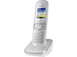 Panasonic KX-TGH710G - Telefono Cordless Con Funzione Di Identificazione Del Chiamante/Attesa Di Chiamata - Dect\Gap - Funzione Di Chiamata A Tre - Silver Pearl