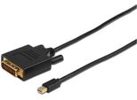 Microconnect MDPDVI2B 2 M Mini Displayport DVI-D Adattatore Cavo Video Nero (MDPDVI2B)