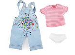 Kruselings Bambola Vestiti Chloe Pittore Vestito Rosa Blu Per Baby Doll