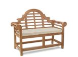 Cuscino Per Panca Da Giardino Teako Design 110 X 47 X 5 Cm - Comodo Cuscino Per Panca In Legno Caserta E Altri Mobili Da Giardino (Crema)