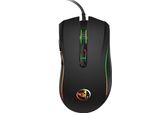 Hxsj A869 Mouse Da Gioco Cablato 3200 Dpi 7 Pulsanti 7 Colori Led Mouse Ottico Per Computer Mouse Da Gioco Per Giocatori Professionisti【Nero】