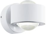 Eglo Applique Led "Treviolo"" Alu Bianco 2X2W 3000K 9X8,5X12Cm 98747"